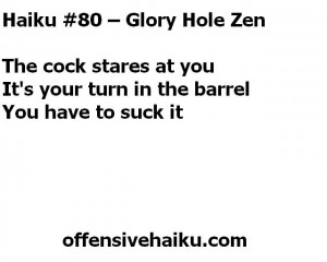 Offensive Haiku # 80